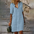Women's Relaxed Everyday Dress – Casual Summer Dress