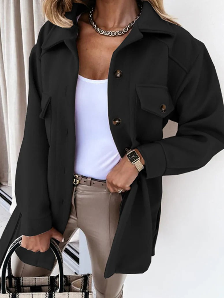 Women's Lightweight Summer Jacket – Relaxed Transitional Outerwear