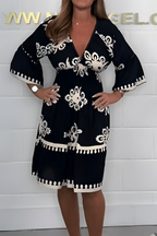 Women's Boho Dress – Relaxed Flowy Day-to-Night Dress