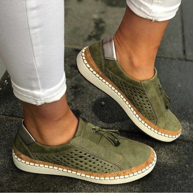 Women’s Orthopedic Slip-On Shoes – Orthoflex Comfort Walking Shoes – Jennifer