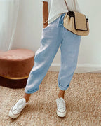 Women's Lightweight Summer Pants – Casual Everyday Pants – Soleia