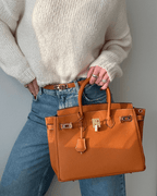 Women's Faux Leather Handbag – Luxury Designer Handbag – Solana
