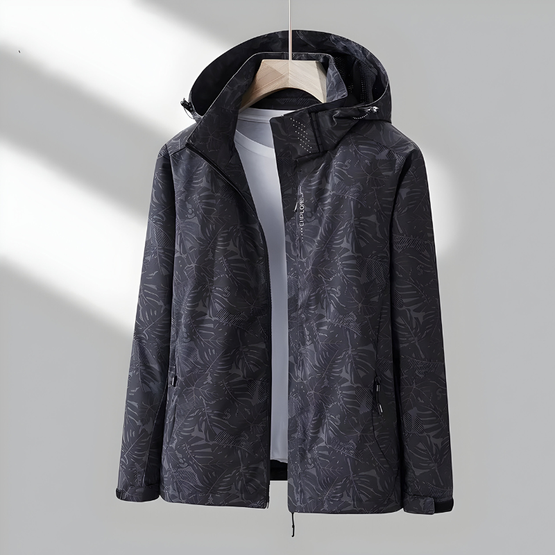 Women's Hooded Windbreaker Jacket – Lightweight Outdoor Jacket