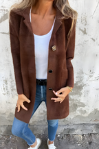 Women's Thick Autumn Coat – Soft Tailored Cold Weather Coat