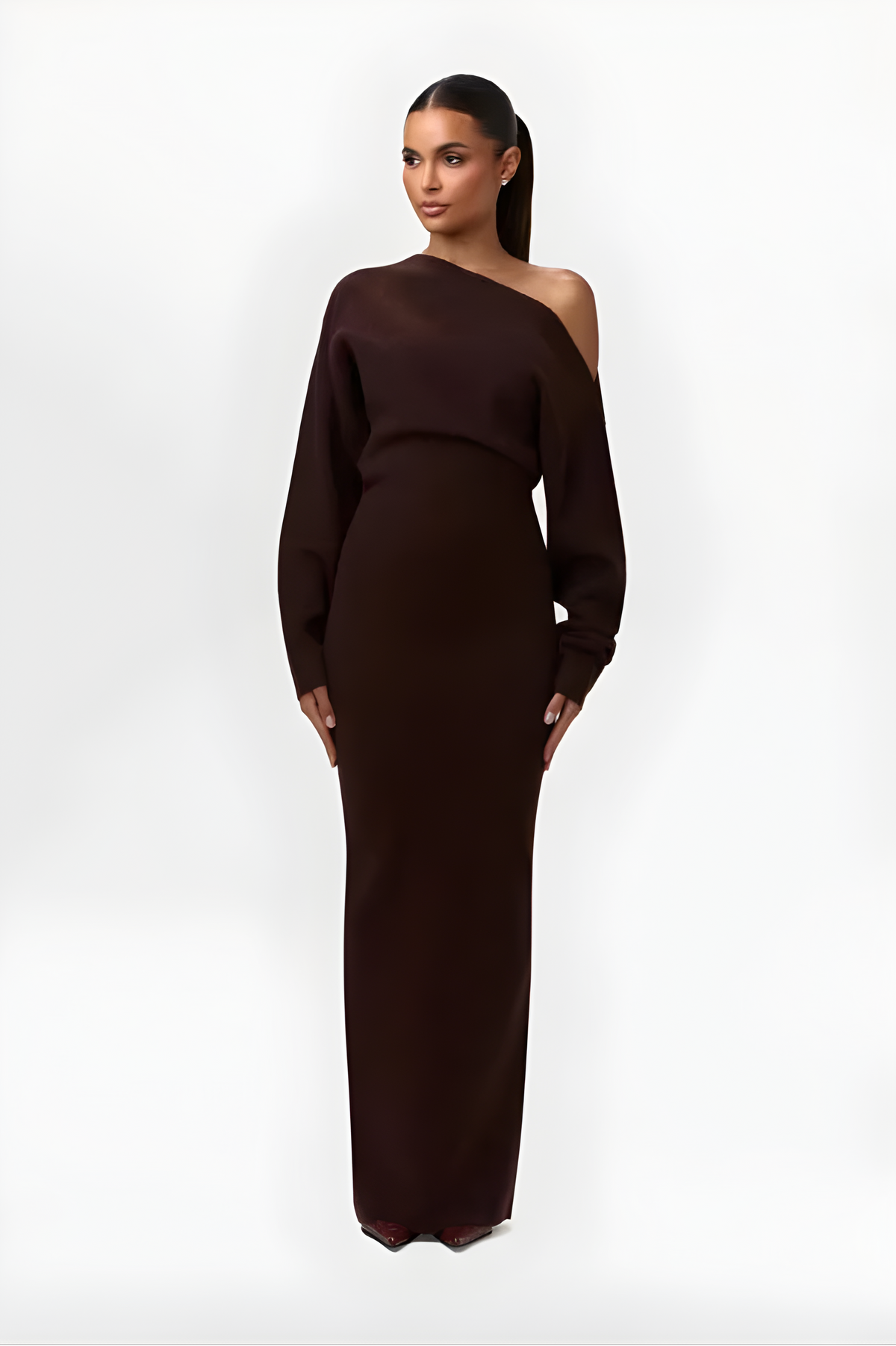 Women's One Shoulder Formal Jumpsuit – Asymmetrical Evening Occasion Jumpsuit