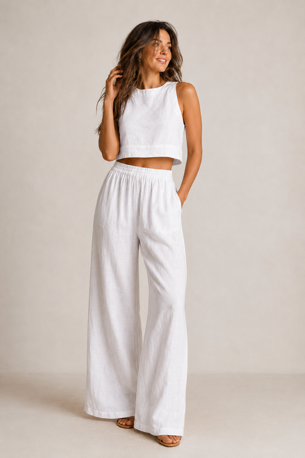 Women's Relaxed Two-Piece Set – Casual Lounge Set