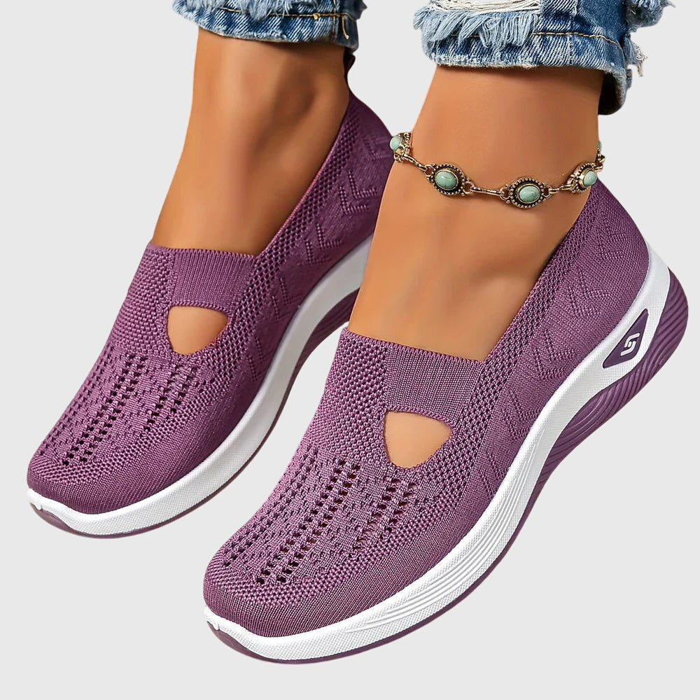 Women’s Orthopedic Slip-On Shoes – Easy Comfort Walking Shoes – Nicole