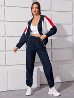 Women's Zip-Up Lounge Set – Hooded Legging Co-Ord