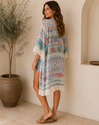 Women's Relaxed Cardigan – Classic Long Sleeve Layering Cardigan