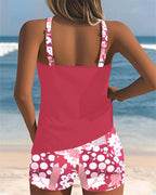 Women's Floral Bikini Set – Two-Piece Swim Set – Melanie