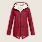 Women's Waterproof Rain Jacket – Hooded Outdoor Jacket – Rachel