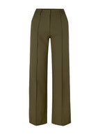 Women's Lightweight Wide Leg Trousers – Wrinkle Resistant Casual Pants