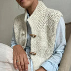 Women's Sleeveless Cardigan Vest – Longline Layering Cardigan