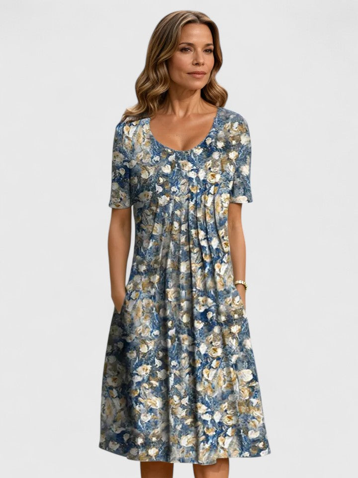 Women's Elegant Midi Dress – Timeless Occasion Dress – Valorynn