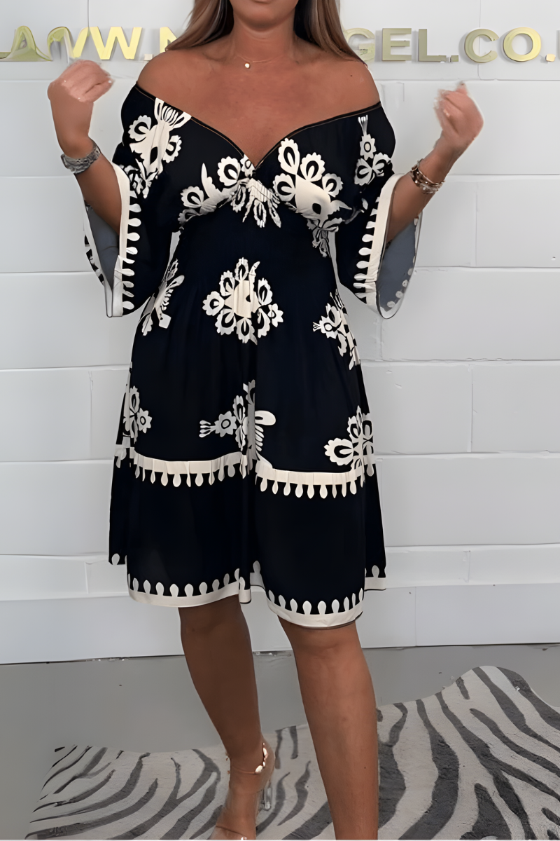 Women's Boho Dress – Relaxed Flowy Day-to-Night Dress