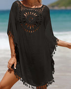 Women's Boho Beach Cover-Up – Lightweight Swim Cover-Up – Chrissy