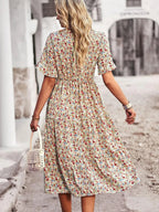 Women's Summer Dress – Casual Short Sleeve Dress – Layla