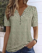 Women's Floral Blouse – Casual Summer Blouse – Estelle