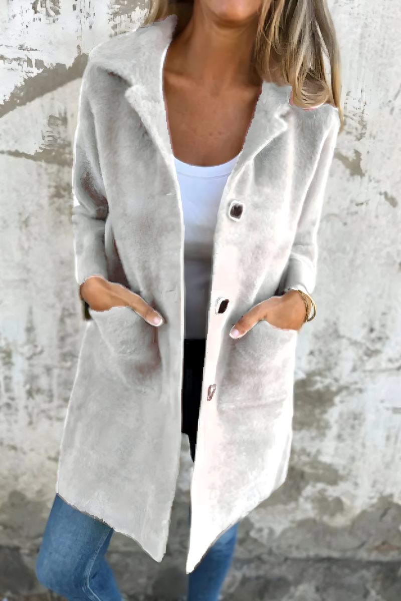 Women's Thick Autumn Coat – Soft Tailored Cold Weather Coat