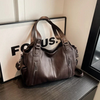 Women's Casual Shoulder Bag – Stylish Everyday Shoulder Bag – Amber