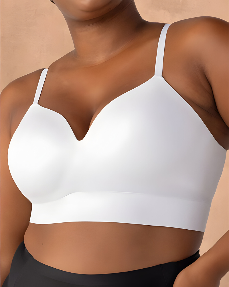 Women's Wireless Support Bra – Seamless Everyday Comfort Bra