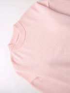 Women's Boxy Crew Neck Sweater – Relaxed Everyday Knit Pullover