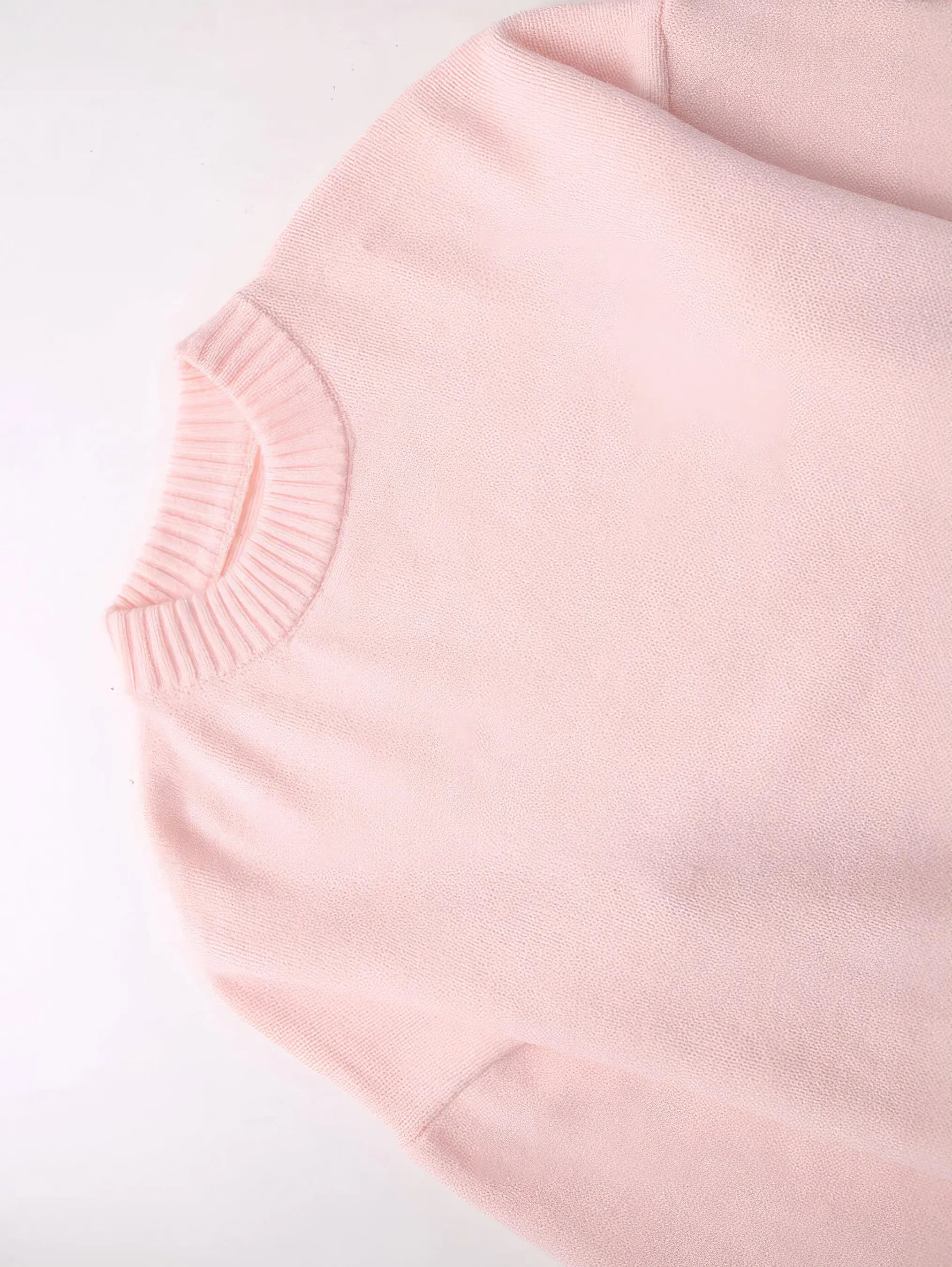 Women's Boxy Crew Neck Sweater – Relaxed Everyday Knit Pullover