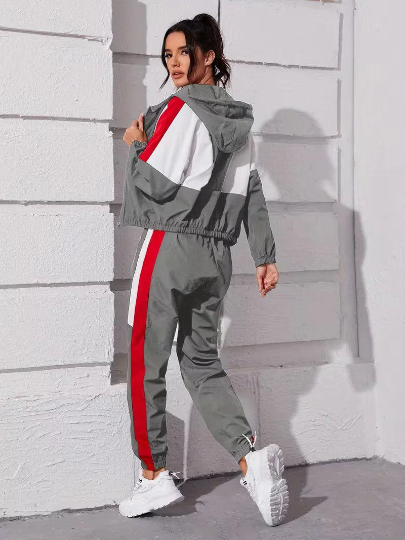 Women's Zip-Up Lounge Set – Hooded Legging Co-Ord