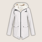 Women's Waterproof Rain Jacket – Hooded Outdoor Jacket – Rachel