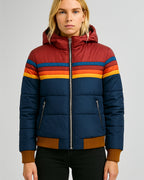 Women's Hooded Rain Jacket – Waterproof Zip-Up Outdoor Jacket