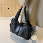 Women's Casual Shoulder Bag – Stylish Everyday Shoulder Bag – Amber