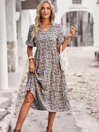 Women's Summer Dress – Casual Short Sleeve Dress – Layla