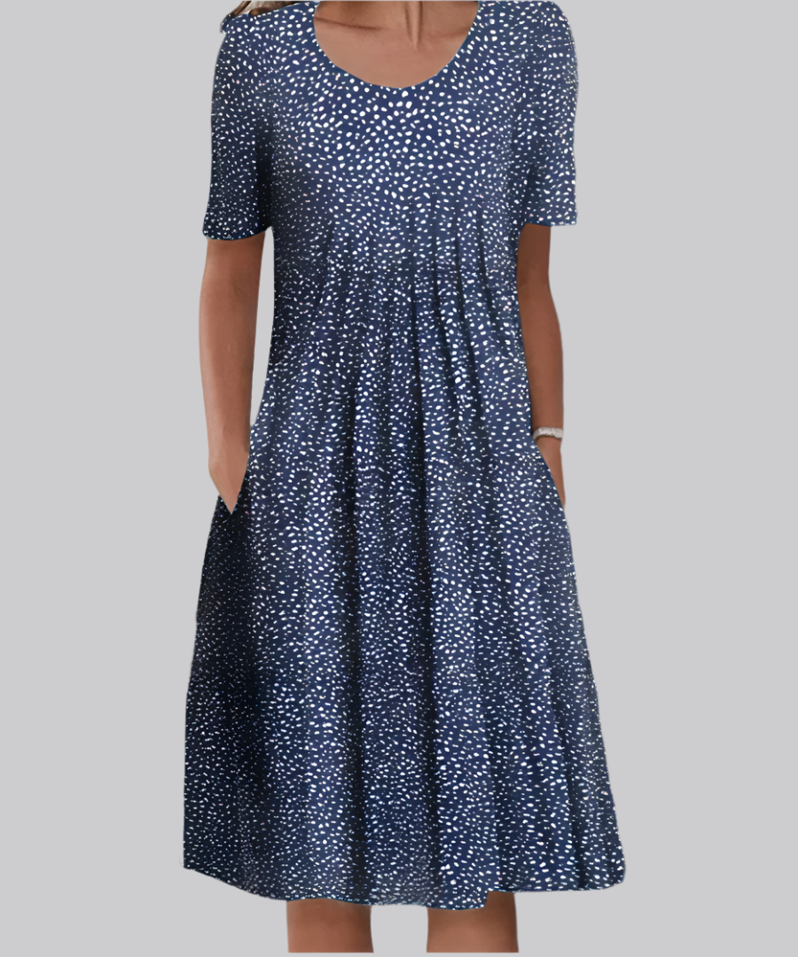 Women's Elegant Midi Dress – Timeless Occasion Dress – Audrey