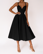Women's Wedding Guest Dress – Strappy Midi Dress