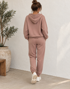 Women's Oversized Hoodie Jogger Set – High Waist Casual Tracksuit Set