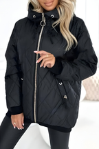Women's Lightweight Puffer Jacket – Hooded Winter Jacket