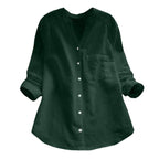 Women's Casual Button-Up Shirt – Relaxed Summer Shirt