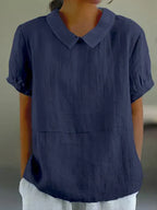 Women's Casual Summer Blouse – Relaxed Fit Blouse