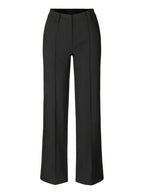 Women's Lightweight Wide Leg Trousers – Wrinkle Resistant Casual Pants