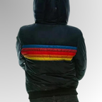 Women's Hooded Rain Jacket – Waterproof Zip-Up Outdoor Jacket