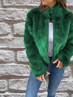 Women's Autumn Jacket – Warm Casual Jacket – Heather