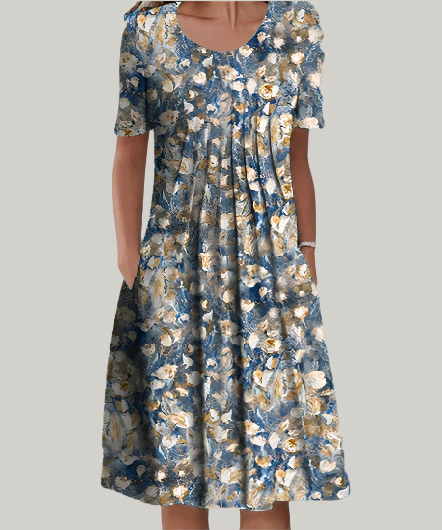 Women's Elegant Midi Dress – Timeless Occasion Dress – Audrey