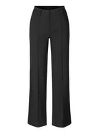 Women's Tailored Wide Leg Trousers – High Waist Slim Fit Dress Pants