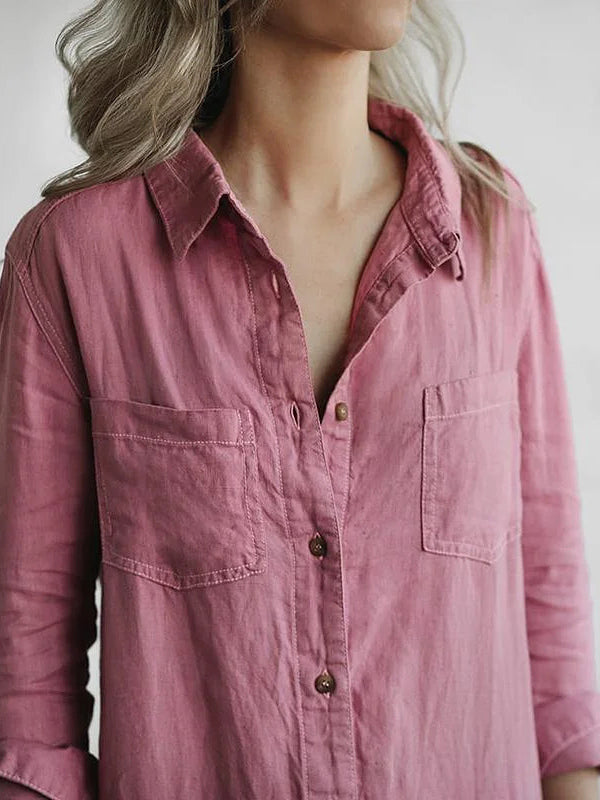 Women's Long Sleeve Jumpsuit – Relaxed Full Length Occasion Jumpsuit