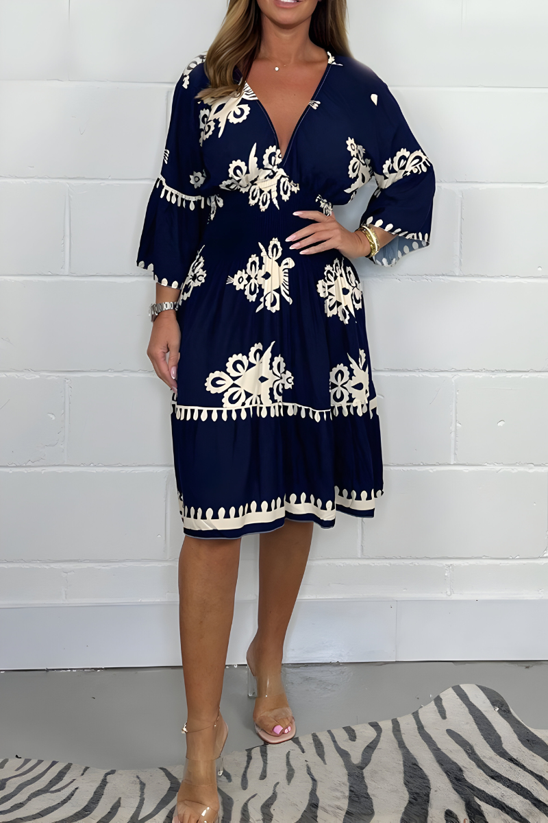 Women's Boho Dress – Relaxed Flowy Day-to-Night Dress