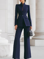 Women's Office Blazer Set – Tailored Pants Set – Mckinley
