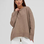 Women's Oversized Sweater – Relaxed Fit Winter Sweater