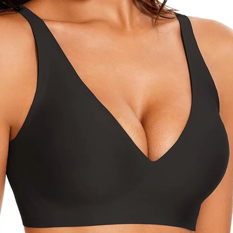 Women's Seamless Wireless Bra – Soft Everyday Support Bra