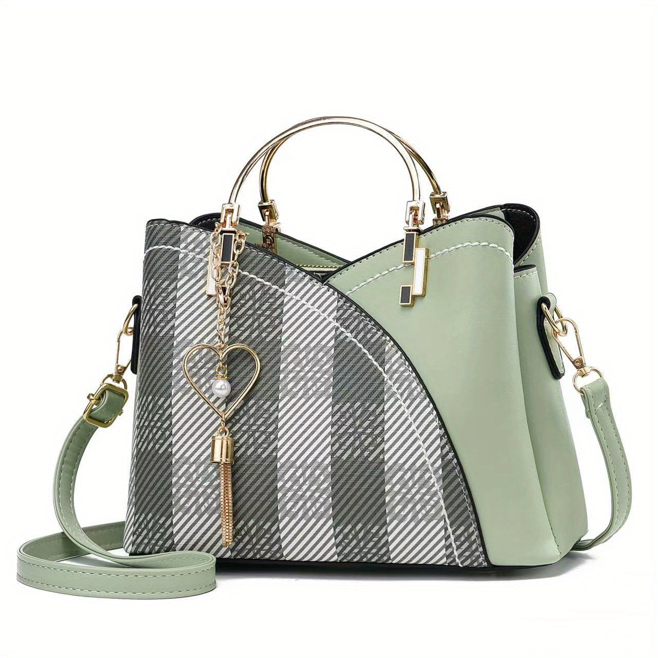 Women's Luxury Faux Leather Bag – Elegant Shoulder Bag – Lillian