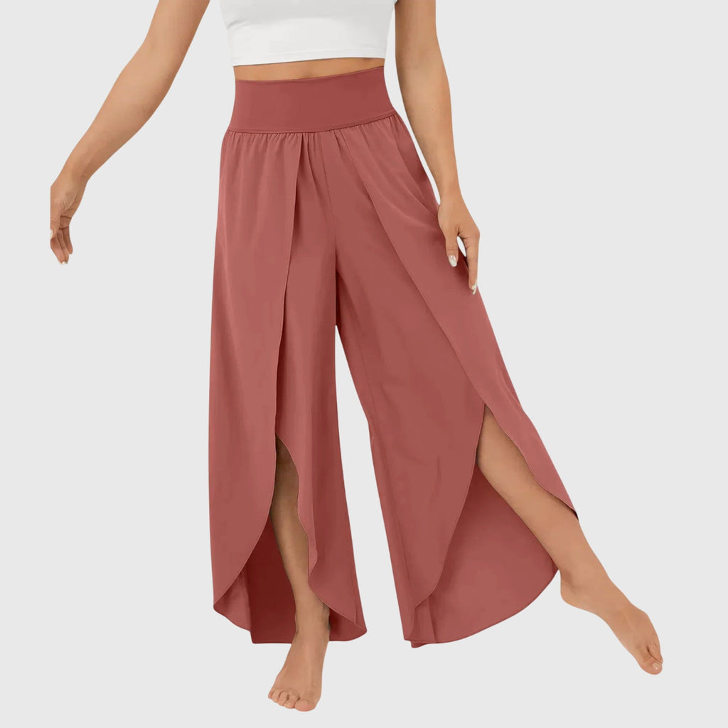 Women's Boho Wide Leg Pants – Casual Summer Pants – Zafira